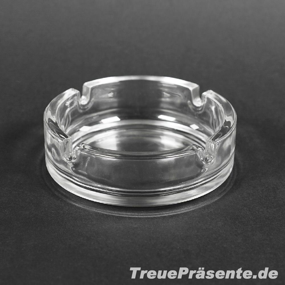 Glas-Aschenbecher 10 x 3 cm