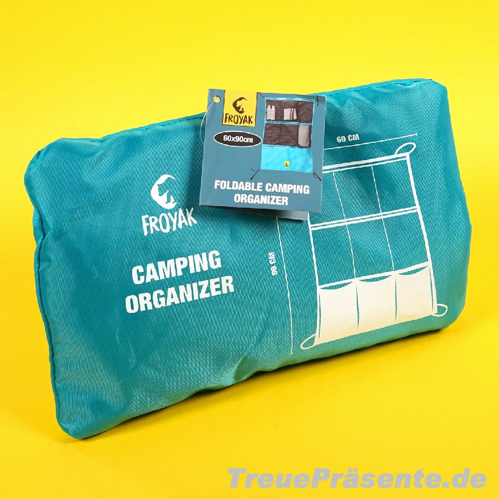 Faltbarer Camping-Organizer 90x60 cm